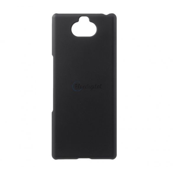 Protector de telefon din plastic (cauciucat) NEGRU Sony Xperia 10 plus (L4213)