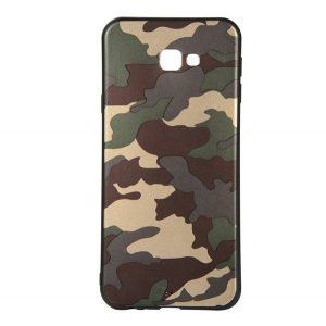 Protecție siliconică pentru telefon (efect piele, model camuflaj) ZÖLD Samsung Galaxy J4 Plus (SM-J415F)