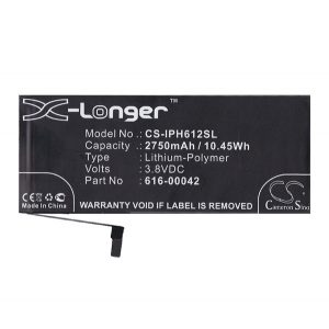 Baterie CAMERON SINO Li-Polymer (3.8V/2750mAh, compatibil cu Apple 616-00042) NEGRU Apple iPhone 6S Plus 5.5