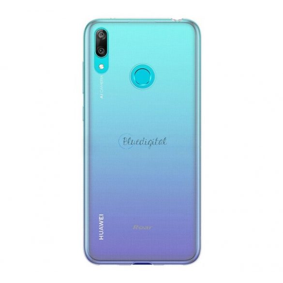 Protectie de telefon din silicon ROAR ALL DAY (ultra-subtire) TRANSPARENT Huawei Y6 2019 (Y6 Prime 2019)