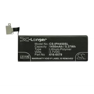 Baterie CAMERON SINO Li-Polymer (3.7V/1450mAh, compatibil cu Apple 616-0479) NEGRU Apple iPhone 4S