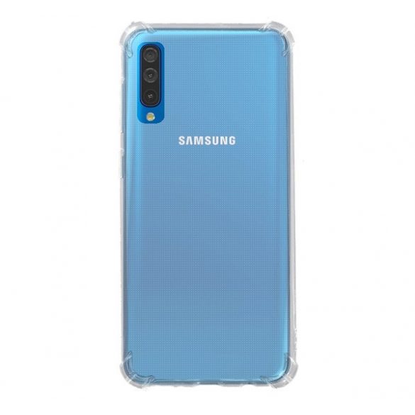 Protectie din silicon pentru telefon (rezistenta medie la impact, colt cu perna de aer) TRANSPARENT Samsung Galaxy A50 (SM-A505F), Samsung Galaxy A30s (SM-A307F), Samsung Galaxy A50s (SM-A507F)