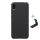 Protector de telefon din plastic NILLKIN SUPER FROSTED (cauciucat, suprafata aspra + suport de masa) NEGRU Huawei Y6 2019 (Y6 Prime 2019)