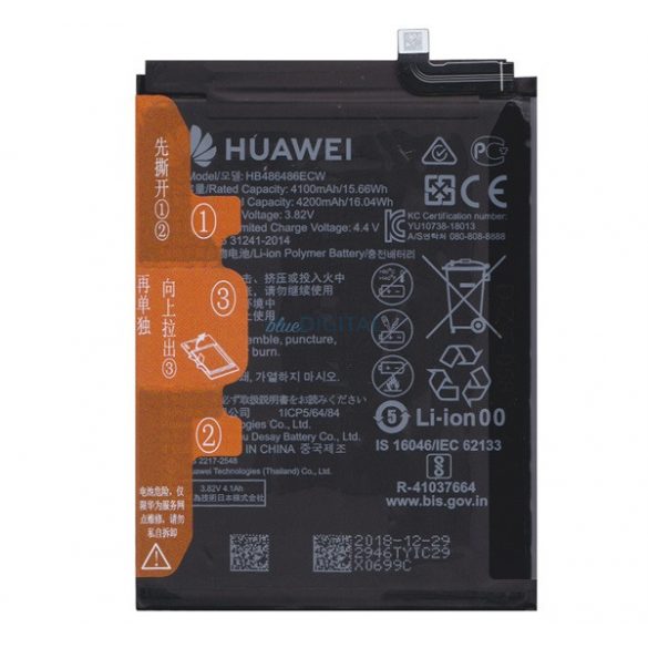 Baterie HUAWEI 4200mAh LI-Polimer pentru Huawei P30 Pro, Mate 20 Pro