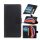 Carcasa in picioare, efect piele (FLIP, deschidere laterala, suport desktop, premium) NEGRU Samsung Galaxy S10 5G (SM-G977U)