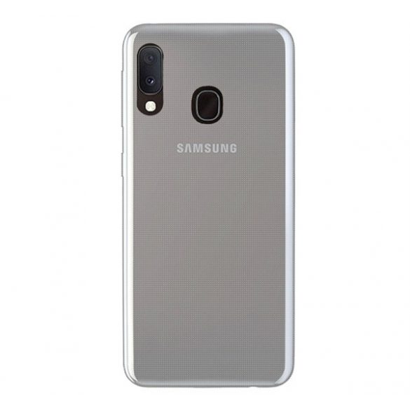 Protectie din silicon pentru telefon (ultra-subtire) TRANSPARENT Samsung Galaxy A20e (SM-A202F)