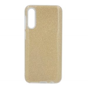 Husă silicon pentru telefon (interior din plastic, spate lucios) GOLD Samsung Galaxy A50s (SM-A507F), Galaxy A30s (SM-A307F), Galaxy A50 (SM-A505F)