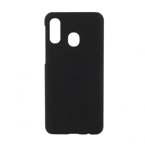 Protecție din plastic pentru telefon (cauciucată) negru Samsung Galaxy A40 (SM-A405F)