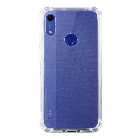 Protector de telefon din silicon (rezistenta la impact, colt cu perna de aer) TRANSPARENT Huawei Y6s (2019), Honor 8A (Play 8A)