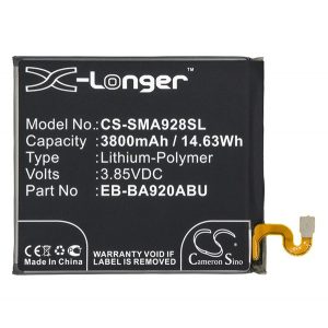 Baterie CAMERON SINO Li-Polymer (3,85V/3800mAh, compatibil cu Samsung EB-BA920ABE) NEGRU Samsung Galaxy A9 (2018) SM-A920