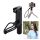 Adaptor PULUZ selfie stick (universal, poate fi atașat la un trepied, Vlogging Live Broadcast, dimensiune de până la 6,4") NEGRU