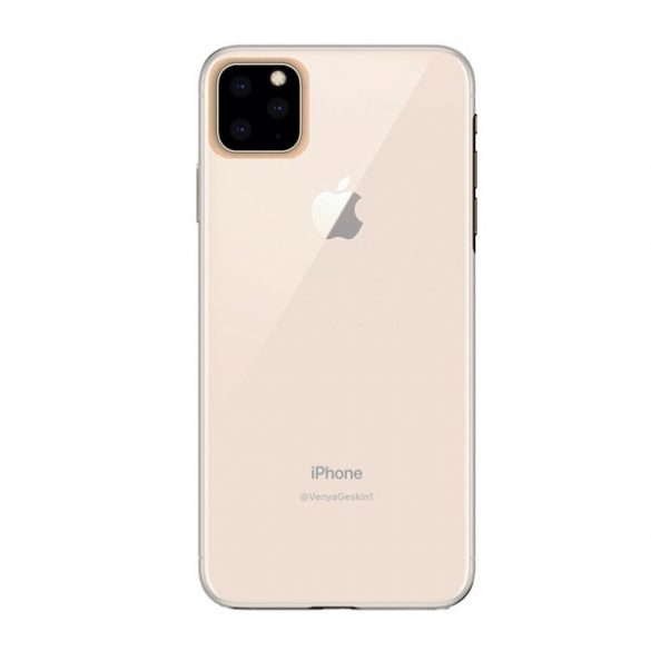 Protector de telefon din plastic (cauciucat) TRANSPARENT Apple iPhone 11