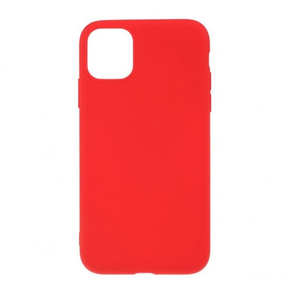 Protector de telefon din silicon (mat) RED Apple iPhone 11 Pro