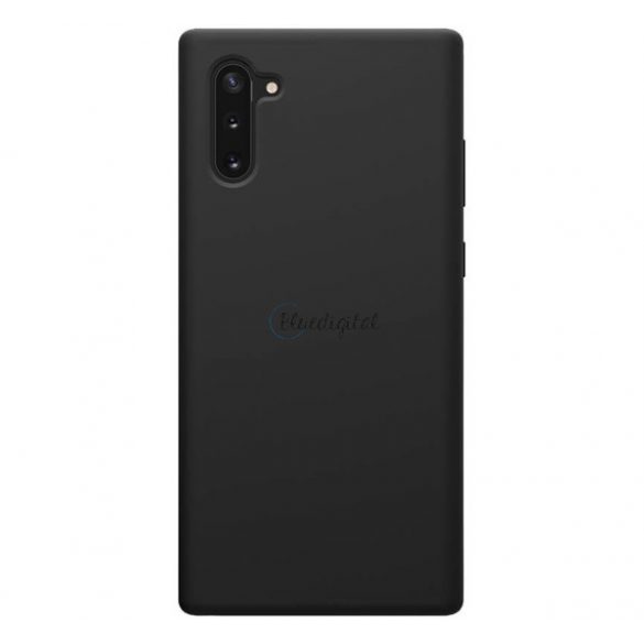 Protector de telefon din silicon NILLKIN FLEX PURE (ultra-subțire, ecologic, interior din microfibră de pluș, mat) NEGRU Samsung Galaxy Note 10 (SM-N970F)