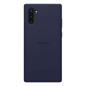 Protector de telefon din silicon NILLKIN FLEX PURE (ultra-subțire, ecologic, interior din microfibră de pluș, mat) ALBASTRU ÎNCHIS Samsung Galaxy Note 10 (SM-N970F)