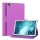 Carcasa in picioare, efect piele (FLIP, deschidere laterala, suport desktop, model carbon) PURPLE Huawei MediaPad M6 10.8 LTE, Huawei MediaPad M6 10.8 WIFI