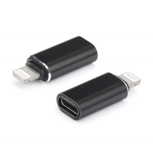 Adaptor (Type-C - Lightning) NEGRU