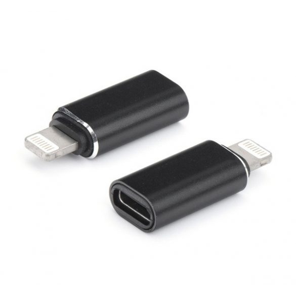 Adaptor (Type-C - Lightning) NEGRU