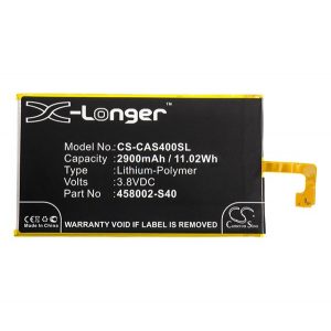 Baterie CAMERON SINO Li-Polymer (3.8V/2900mAh, compatibilă cu CATERPILLAR 458002-S40) BLACK CAT S40