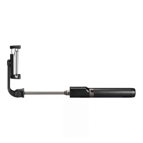 SPIGEN selfie stick (universal, trepied din aluminiu, fără fir, mâner de 29-89 cm) NEGRU