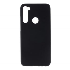 Protecție din plastic pentru telefon (cauciucată) negru Xiaomi Redmi Note 8