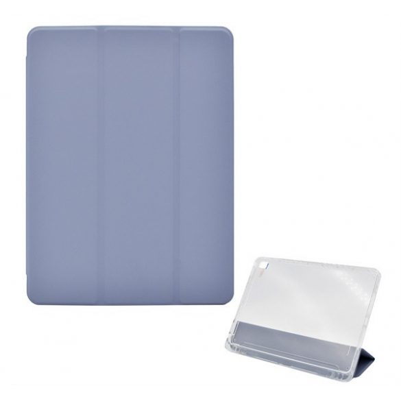 Husă stativă, efect piele (FLIP activ, deschidere laterală, suport desktop TRIFOLD, suport Apple Pencil) BUTTONS Apple IPAD 10.2 (2019), Apple IPAD 10.2 (2020), Apple IPAD 10.2 (2021)