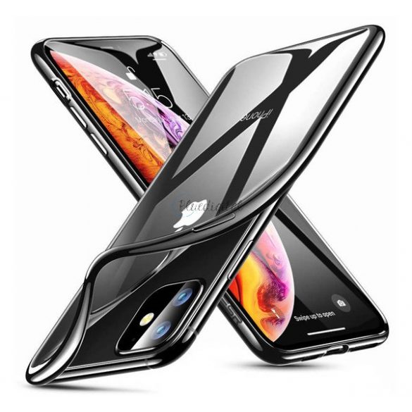 Protector de telefon din silicon ESR ESSENTIAL CROWN (rezistență medie la impact) NEGRU Apple iPhone 11 Pro Max