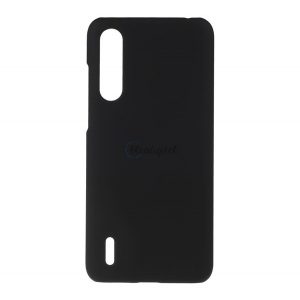 Protector telefon din plastic (cauciucat) NEGRU Xiaomi Mi 9 Lite