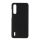 Protector telefon din plastic (cauciucat) NEGRU Xiaomi Mi 9 Lite