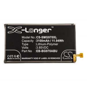 Baterie CAMERON SINO Li-Polymer (3,85V/3100mAh, compatibil cu Samsung EB-BG970ABU) NEGRU Samsung Galaxy S10e (SM-G970)