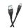 Cablu de date HOCO U53 (USB - Type-C, incarcator rapid, 120cm, anti-rupere, siret) NEGRU