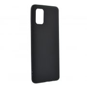   Husă siliconică pentru telefon (mată) negru Samsung Galaxy A51 (SM-A515F)