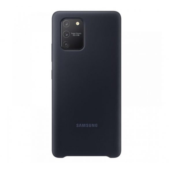 Protectie de telefon din silicon SAMSUNG NEGRU Samsung Galaxy S10 Lite (SM-G770F)