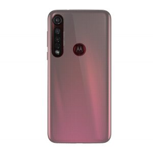 Protectie din plastic pentru telefon (cauciucat) TRANSPARENT Motorola Moto G8 Plus (XT2019)