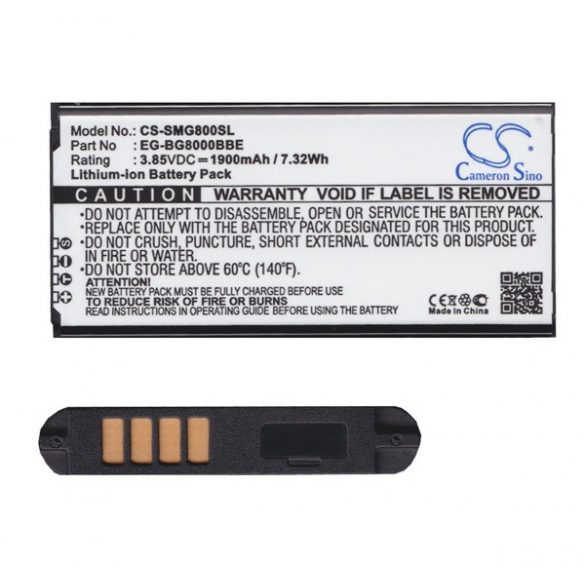 Baterie CAMERON SINO Li-Ion (3,85V/1900mAh, compatibil cu Samsung EB-BG800BBE) NEGRU Samsung Galaxy S5 mini (SM-G800)