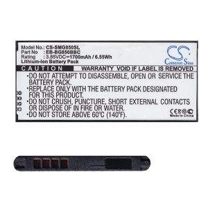 Baterie CAMERON SINO Li-Ion (3,85V/1700mAh, compatibil cu Samsung EB-BG850BBC) NEGRU Samsung Galaxy Alpha (SM-G850)