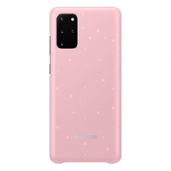 SAMSUNG plastic telefon protecție(ultra-subțire, funcția de apel și mesaj, iluminare LED) ROSE pentru Samsung Galaxy S20 Plus (SM-G985F), Samsung Galaxy S20 Plus 5G (SM-G986)