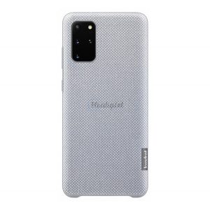 Protecție din plastic SAMSUNG pentru telefon (acoperire textilă pătrată) GRI Samsung Galaxy S20 Plus (SM-G985F), Samsung Galaxy S20 Plus 5G (SM-G986)