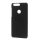 Protector de telefon din plastic (cauciucat) NEGRU Honor 8