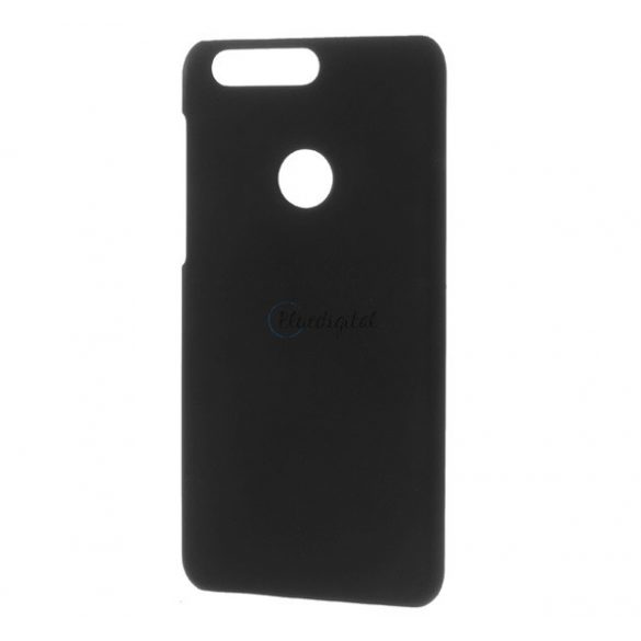 Protector de telefon din plastic (cauciucat) NEGRU Honor 8