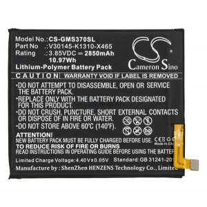 Baterie CAMERON SINO Li-Polymer (3,85V/2850mAh, compatibil cu Gigaset V30145-K1310-X465) NEGRU