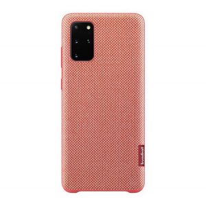 Protecție din plastic SAMSUNG pentru telefon (acoperire textilă pătrată) ROȘU Samsung Galaxy S20 Plus (SM-G985F), Samsung Galaxy S20 Plus 5G (SM-G986)