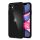 SPIGEN ULTRA HYBRID plastic protecțiede telefon (rezistent la impact mediu, cadru cu bule de silicon) negru Apple iPhone 11