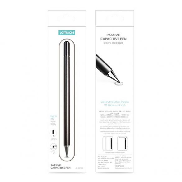 JOYROOM EXCELENT PAINTING stylus (universal, pasiv) NEGRU