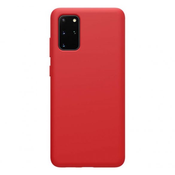 Protector de telefon din silicon NILLKIN FLEX PURE (ultra-subțire, ecologic, interior din microfibră de pluș, mat) ROȘU Samsung Galaxy S20 Plus (SM-G985F), Samsung Galaxy S20 Plus 5G (SM-G986)