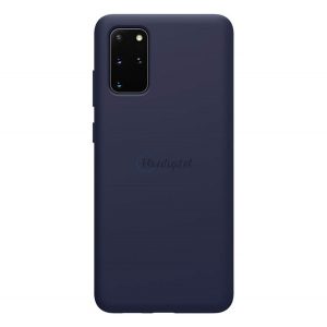 Protector de telefon din silicon NILLKIN FLEX PURE (ultra-subțire, ecologic, interior din microfibră de pluș, mat) ALBASTRU ÎNCHIS Samsung Galaxy S20 Plus (SM-G985F), Samsung Galaxy S20 Plus 5G (SM-G986)