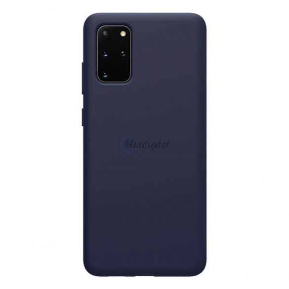 Protector de telefon din silicon NILLKIN FLEX PURE (ultra-subțire, ecologic, interior din microfibră de pluș, mat) ALBASTRU ÎNCHIS Samsung Galaxy S20 Plus (SM-G985F), Samsung Galaxy S20 Plus 5G (SM-G986)