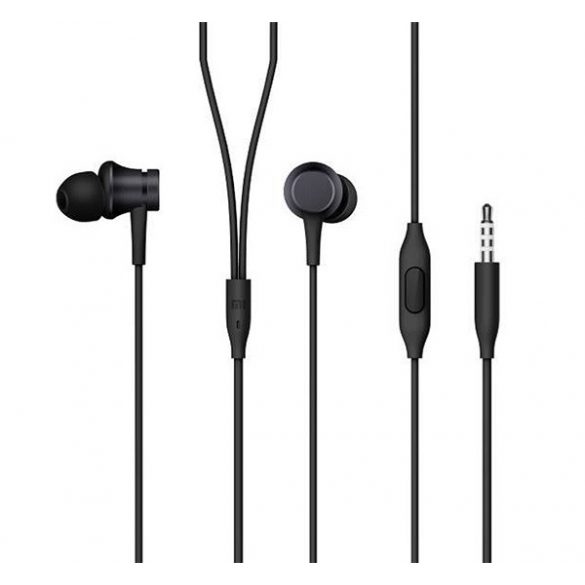 XIAOMI IN EAR căști STAR (mufă de 3,5 mm, microfon, buton de înregistrare) NEGRU