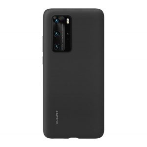 Protector de telefon din silicon HUAWEI NEGRU Huawei P40 Pro 5G