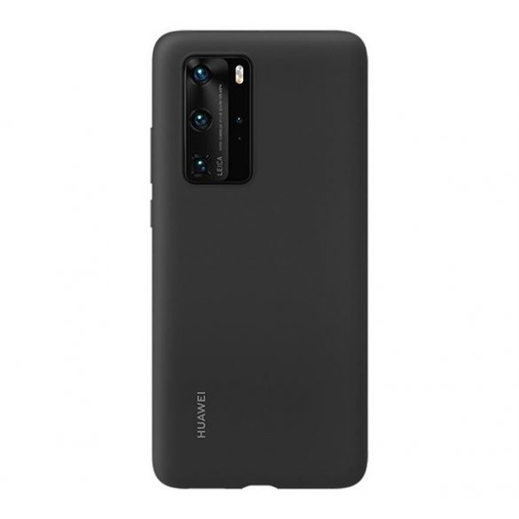 Protector de telefon din silicon HUAWEI NEGRU Huawei P40 Pro 5G